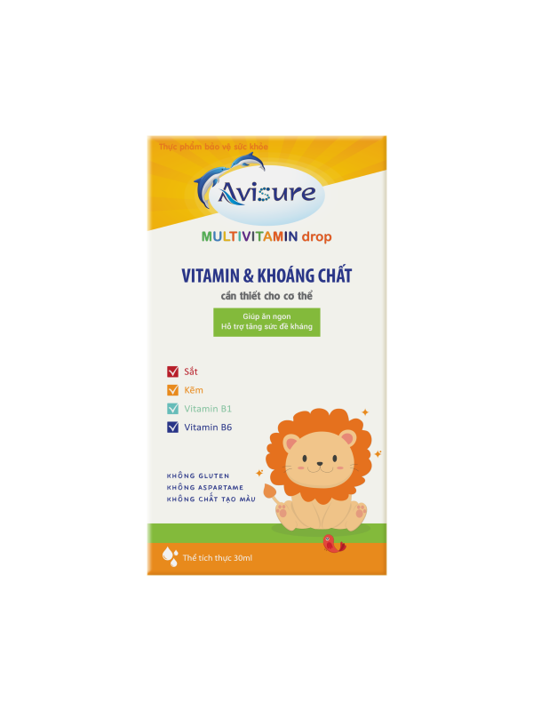 Thực phẩm bảo vệ sức khỏe Avisure Multivitamin drop